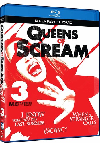 QUEENS OF SCREAM: 3 MOVIES (BLU-RAY) - BLU-RAY