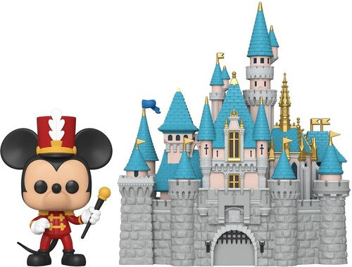 SLEEPING BEAUTY CASTLE & MICKEY (21) - FUNKO: POP! TOWN (DISNEYLAND)
