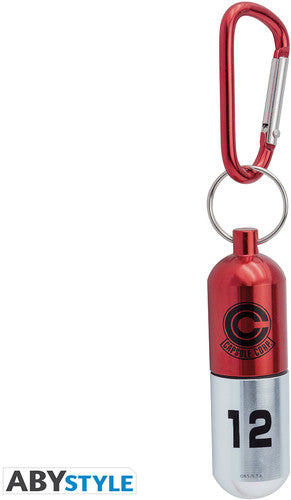 KEYCHAIN: RED CAPSULE - DRAGONBALL Z