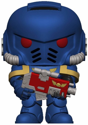 Pop Games: Warhammer 40K- Ultramarines Intercessor - FUNKO