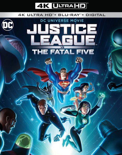 JUSTICE LEAGUE VS FATAL FIVE (4K UHD) - BLU-RAY