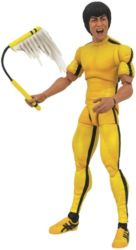 YELLOW SUIT: SELECT ACTION FIGURE - BRUCE LEE
