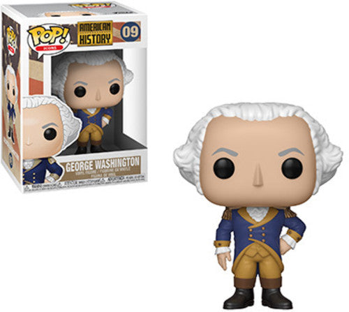 GEORGE WASHINGTON (09) - FUNKO: POP! ICONS (AMERICAN..)