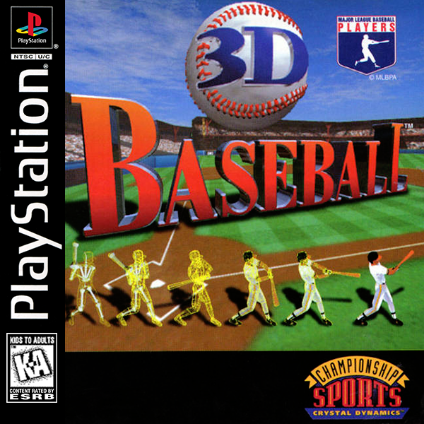 3D BASEBALL - PLAYSTATION