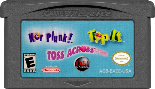 Ker Plunk/Toss Across/Tip It - GAMEBOY ADVANCE
