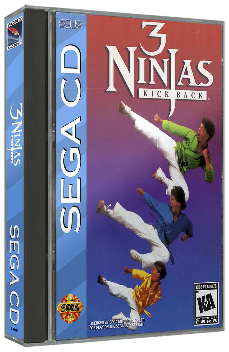 3 Ninjas outlet Kick Back/Hook for Sega CD *unopened*