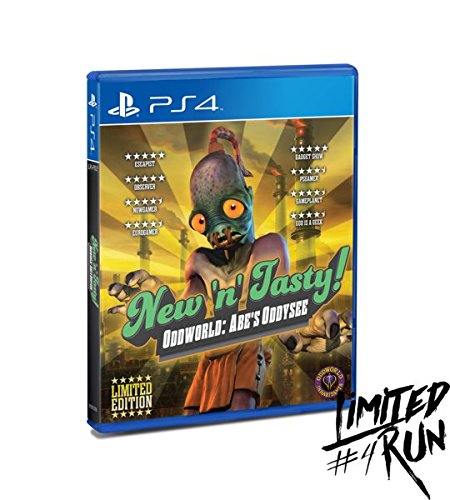 NEW N TASTY ODDWORLD ABES ODDYSEE - PS4