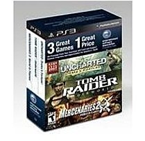 UNCHARTED/TOMB RAIDER UNDE/MERCENARIES 2 - PS3