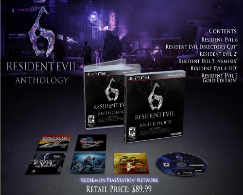 RESIDENT EVIL 6 ANTHOLOGY - PS3