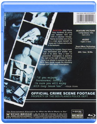 8213: GACY HOUSE (BLU-RAY) - BLU-RAY