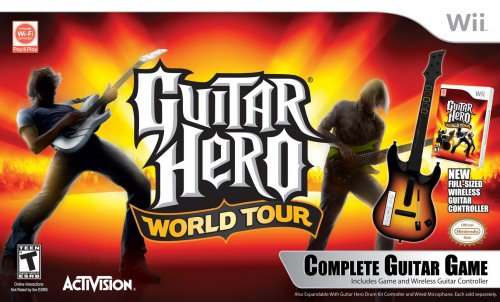 Guitar Hero World Tour w/Guitar - Wii