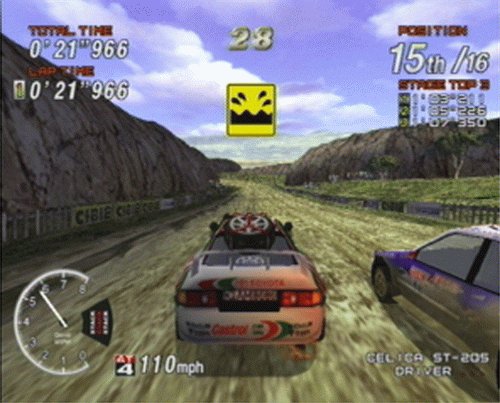 SEGA Rally Championship - SEGA SATURN