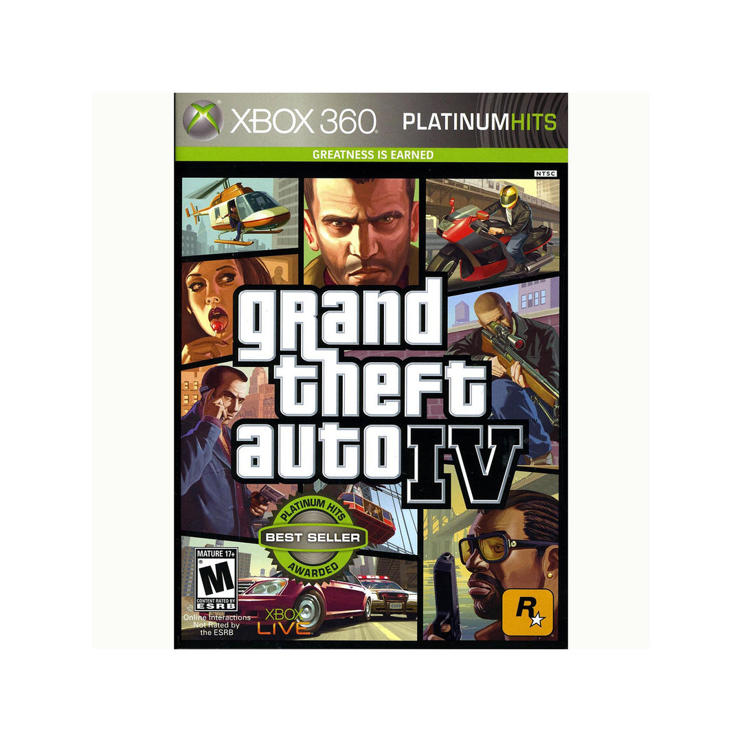 GRAND THEFT AUTO IV - XBOX ONE/XBOX 360