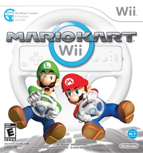 MARIO KART W/WHEEL - WII