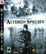 Altered Species Vampire Rain - PS3