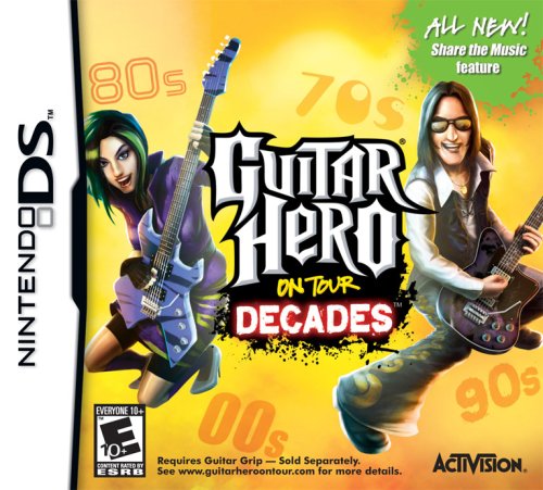 Guitar Hero On Tour Decades (software on - NINTENDO DS