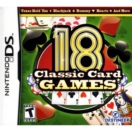 18 Classic Card Games - NINTENDO DS