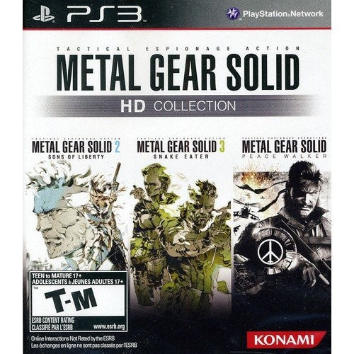 METAL GEAR SOLID HD COLLECTION - PS3
