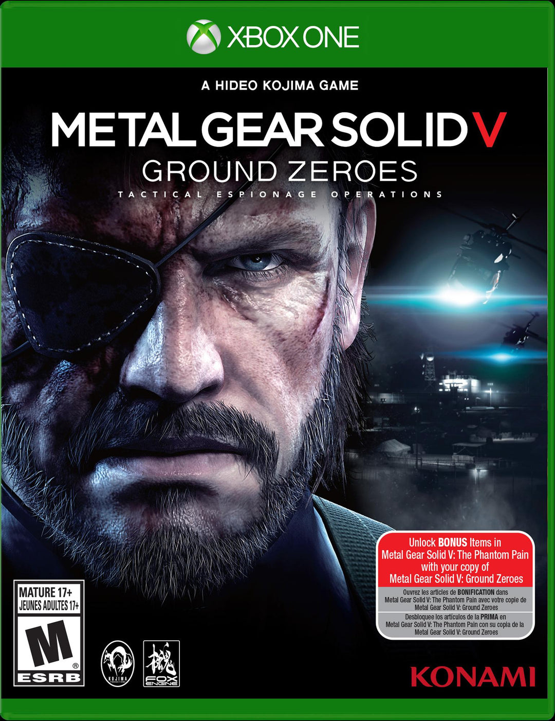 METAL GEAR SOLID V GROUND ZEROES - XBOX ONE