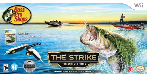 BASS PRO SHOPS THE STRIKE W/FISHING ROD - WII