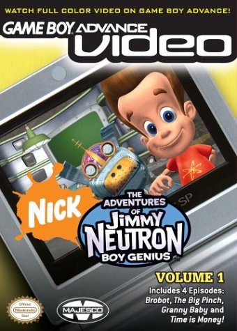 Jimmy Neutron Boy Genius Volume 1 - GAMEBOY ADVANCE VIDEO