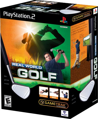 Real World Golf-Bundlew/Gametrak system - PLAYSTATION 2
