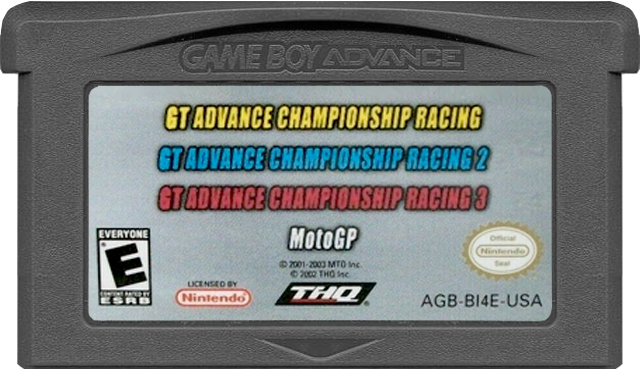 GT ADVANCE 4 GAMES ON ONE - GAMEBOY ADVANCE
