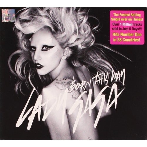 BORN THIS WAY (CD-EP/4 VERSIONS) - CD