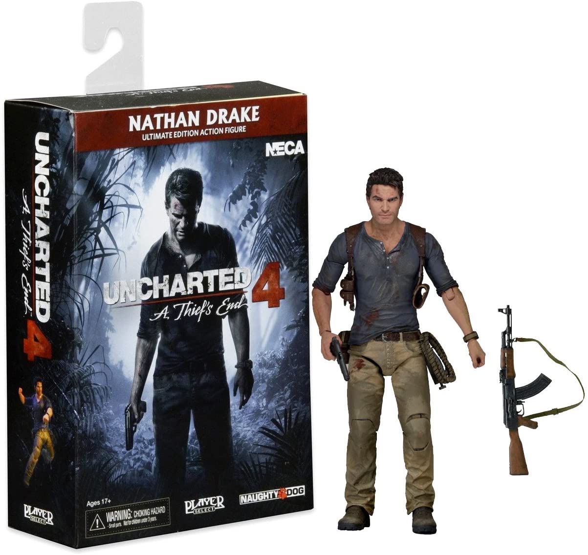 NECA Nathan Drake フィギュア Uncharted 4 NECA Uncharted 4 A Thief's end Nathan Drake Ultimate Edition