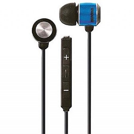 JINX: BLUE/BLACK (MIC) - MAXELL EARBUDS