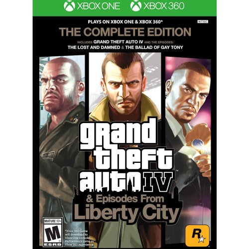 GRAND THEFT AUTO IV & EPISODES LIBERTY.. - XBOX ONE