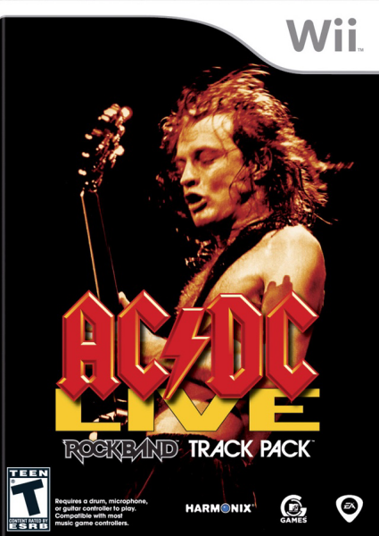 Rock Band AC/DC Live Track Pack - Wii