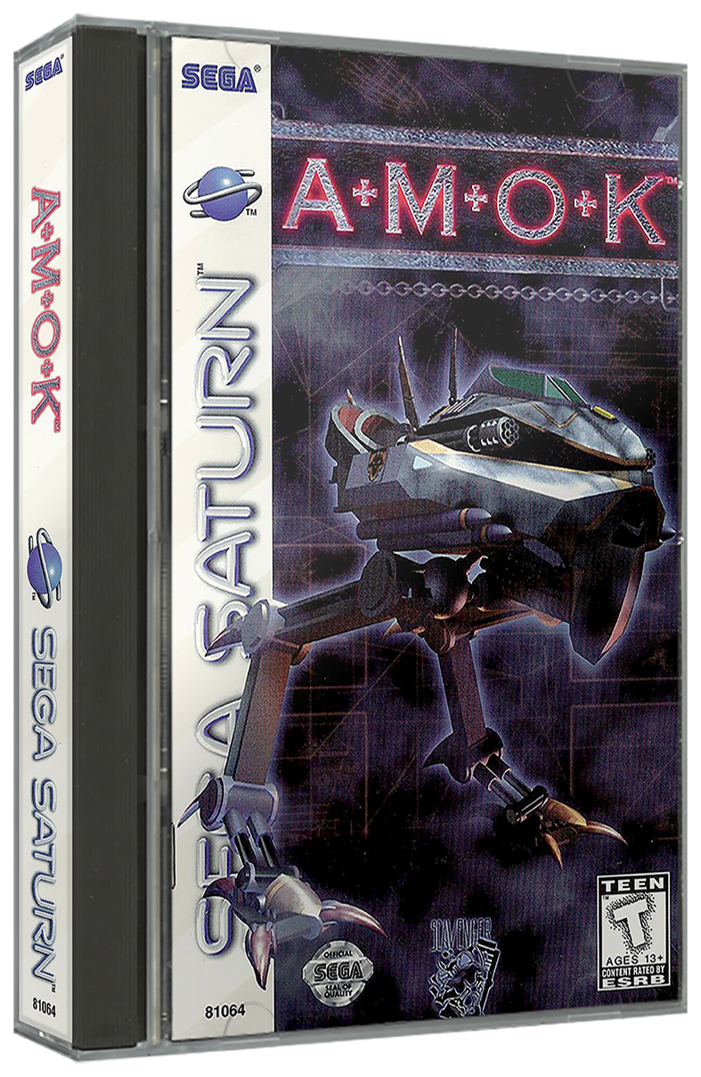 AMOK - SEGA SATURN