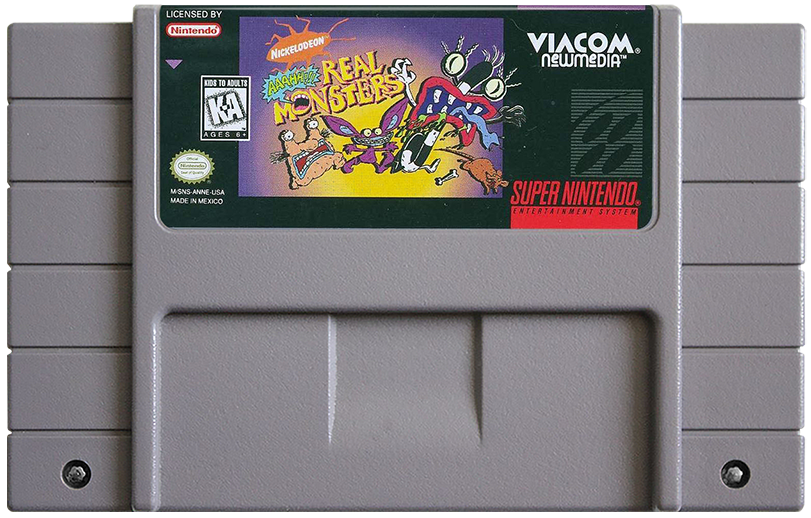 Aaahh!!! Real Monsters - SNES