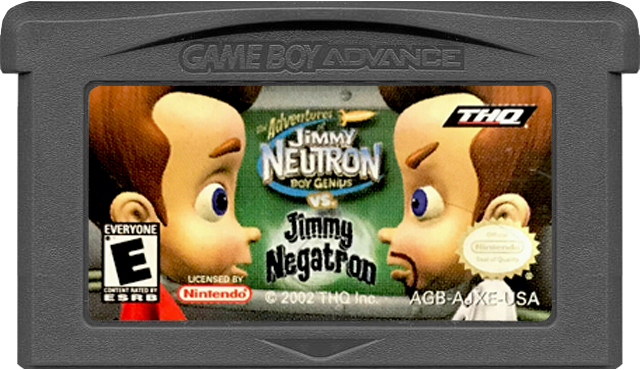 Jimmy Neutron Vs Jimmy Megatron - GAMEBOY ADVANCE