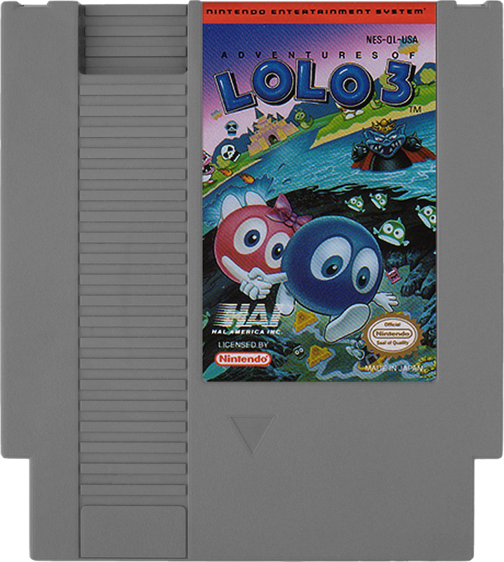 Adventures of Lolo 3 - NINTENDO 8 BIT