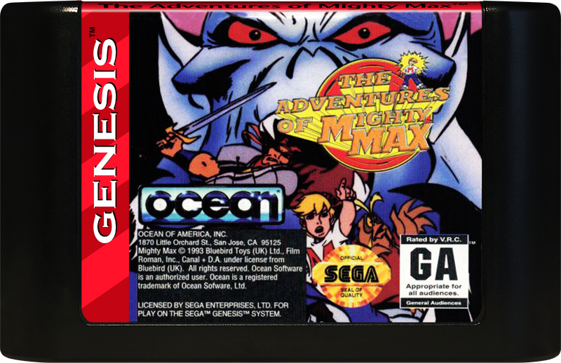 Adventures of Mighty Max (Sega Genesis, 1994) for sale