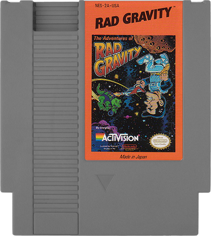 Rad Gravity - NINTENDO 8 BIT