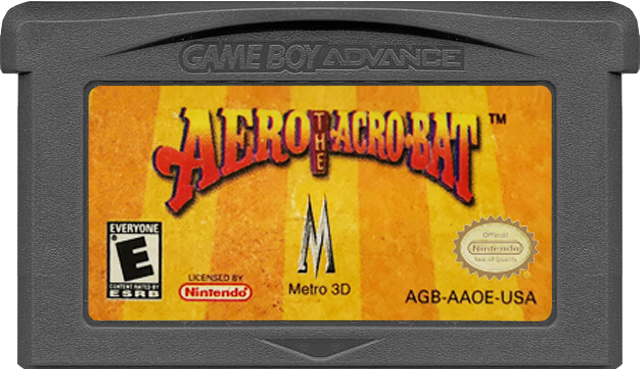 Aero the Acrobat - GAMEBOY ADVANCE