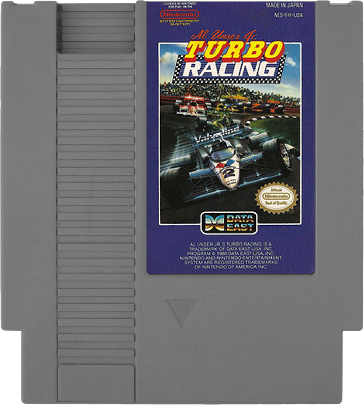 Al Unser Jr Turbo Racing - NINTENDO 8 BIT