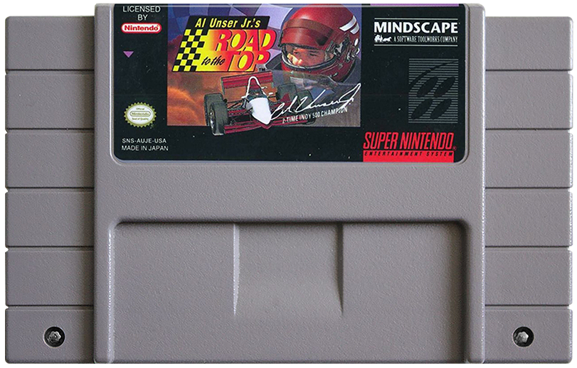 Al Unser Jrs Road To The Top - SNES
