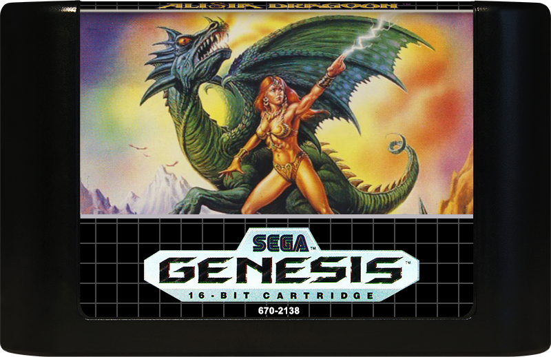 Alisia Dragon - SEGA GENESIS