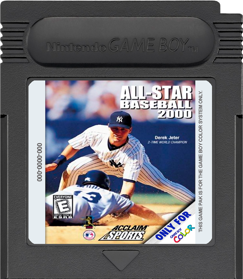 ALL STAR BASEBALL 2000 - GAMEBOY COLOR