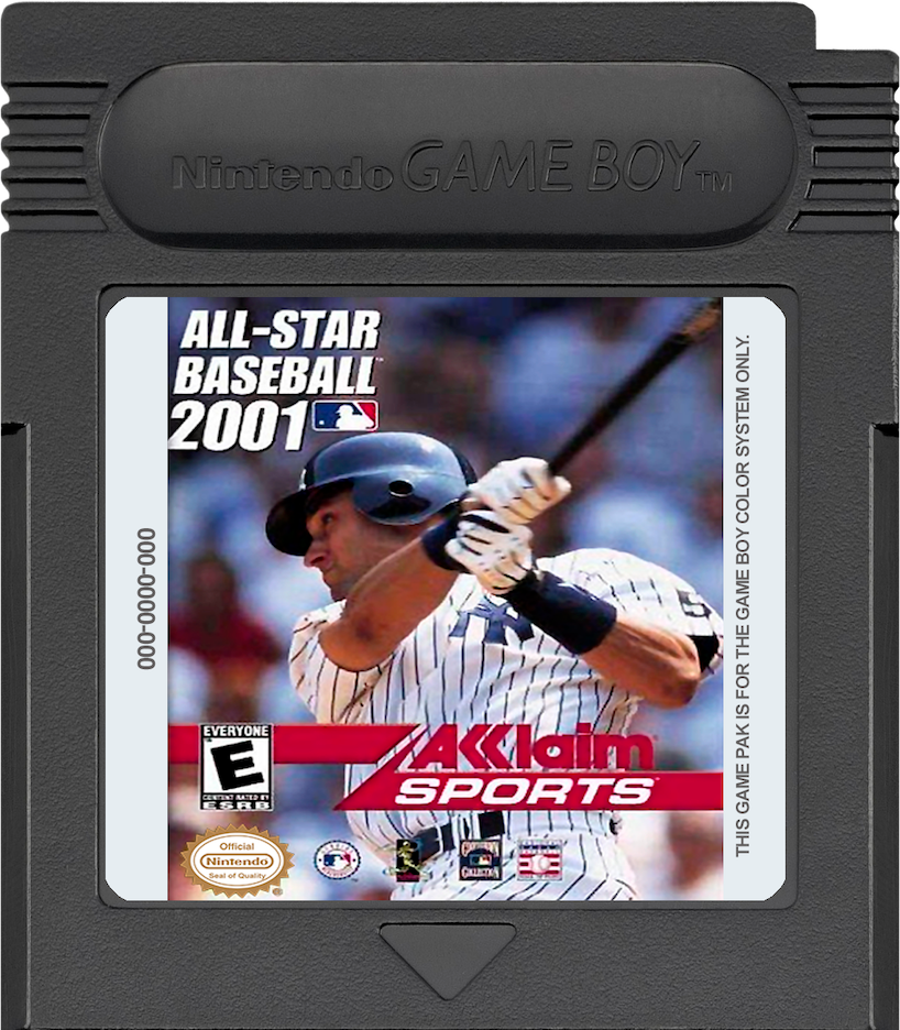 ALL STAR BASEBALL 2001 - GAMEBOY COLOR