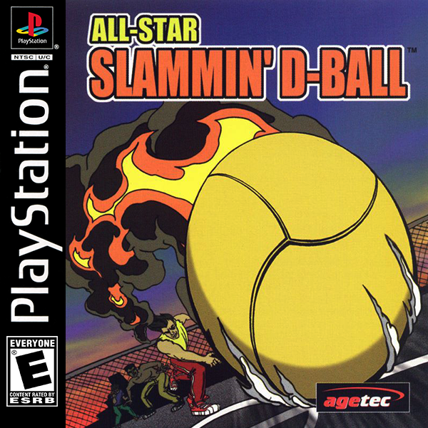 All-Star Slammin D-Ball - PLAYSTATION