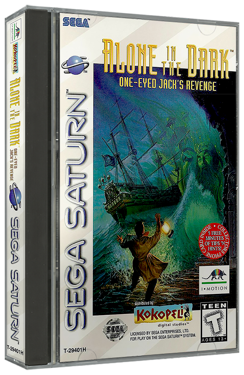 Alone in the Dark One Eyed Jacks Revenge - SEGA SATURN