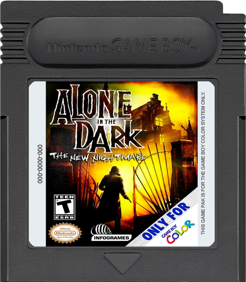 Alone in the Dark The New Nightmare - GAMEBOY COLOR