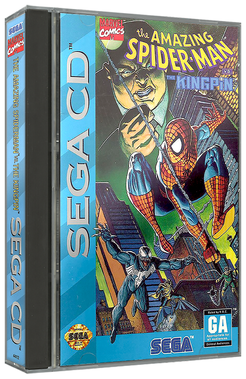 Amazing Spiderman vs The Kingpin - SEGA CD
