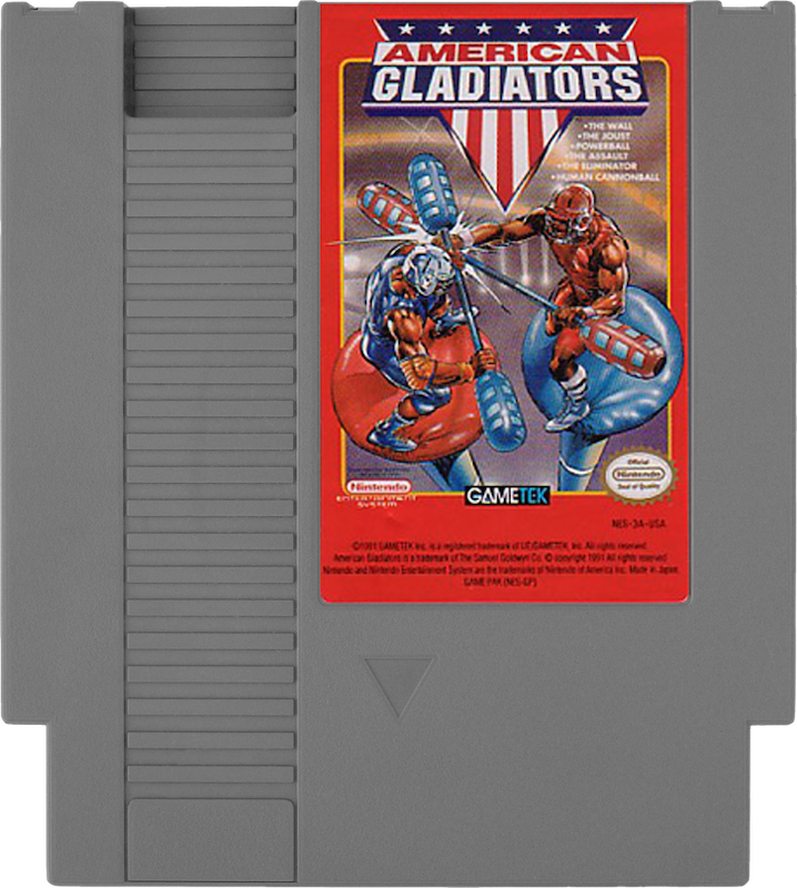 American Gladiators - NINTENDO 8 BIT