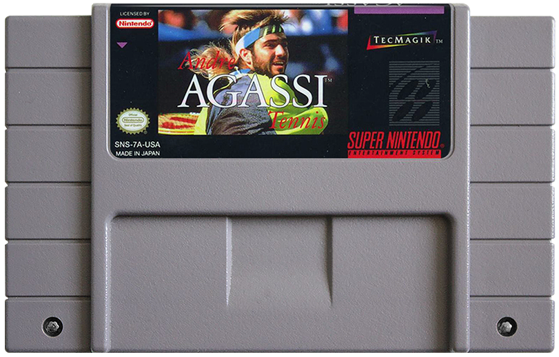 Andre Agassi Tennis - SNES